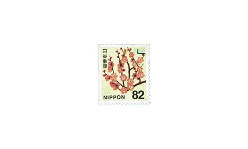 普通切手82円 バラ