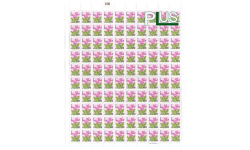 普通切手100円 シート(100枚)